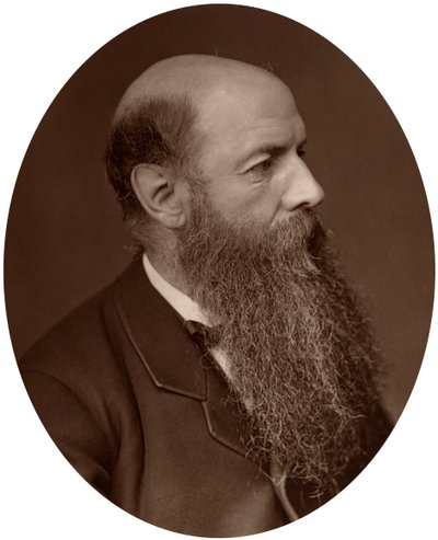 Sir Wilfrid Lawson politikus, Carlisle képviselője, 1882. alkotó: Lock and Whitfield