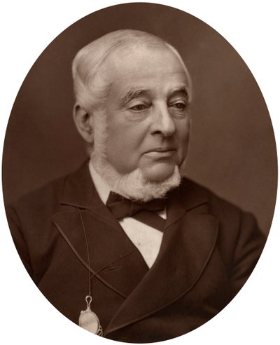 Warren de la Rue brit csillagász és fizikus, 1882. alkotó: Lock and Whitfield