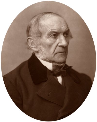 William Ewart Gladstone parlamenti képviselő, brit liberális miniszterelnök, 1882. alkotó: Lock and Whitfield