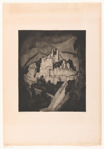 Les Angles I (eredeti cím) alkotó: Lodewijk Schelfhout (signed by artist)