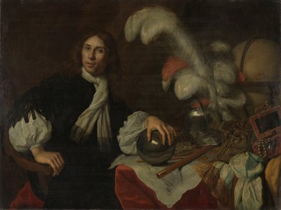 Aucke Stellingwerff, Friesland tengernagy posztumusz portréja, akit 1665-ben ölt meg Lowestoftban egy ágyúgolyó alkotó: Lodewijk van der Helst