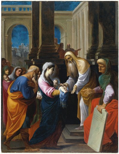 Bemutató a templomban alkotó: Lodovico Carracci