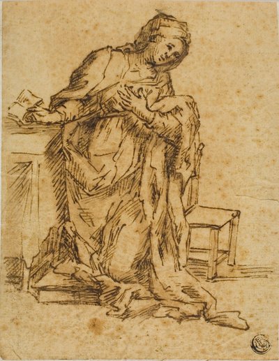 Szűz Hirdet alkotó: Lodovico Carracci