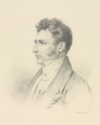 Egy úriember portréja alkotó: Léon Cogniet