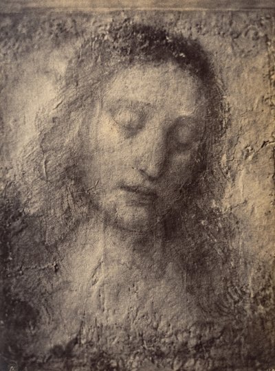 [Krisztus fejének másolata Leonardo da Vinci „Az utolsó vacsora” című művéből], 1857-61. alkotó: Léon Gérard