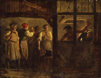 A Forge. alkotó: Léonard Defrance
