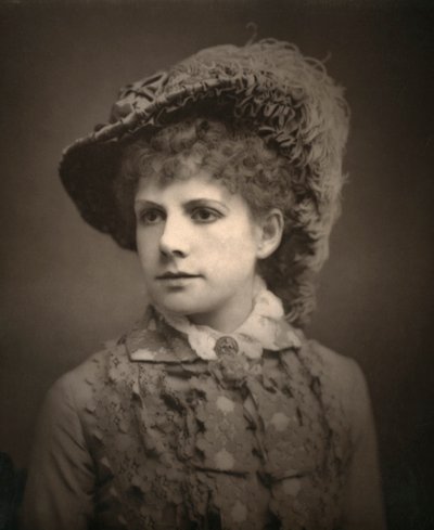 Alma Murray brit színésznő, 1882. alkotó: London Stereoscopic and Photographic Co