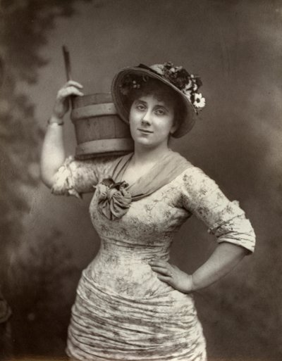 Leonora Braham brit operaénekes és színésznő, 1882. alkotó: London Stereoscopic and Photographic Co