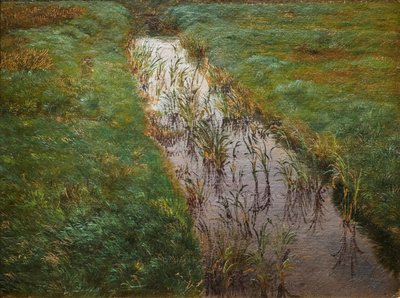 Árok, 1850 körül (olaj, vászon) alkotó: Lorens Frolich