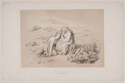 Anya és lánya, p. 289, illusztráció Christian Winther "Flight of the Deer" című művéhez alkotó: Lorenz Frølich