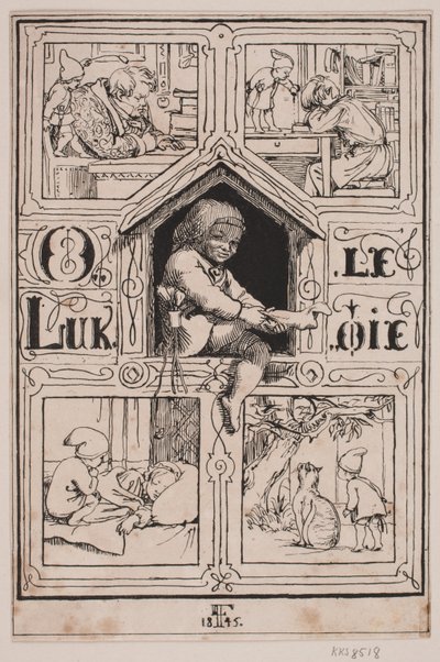 Ole Lukøye alkotó: Lorenz Frølich