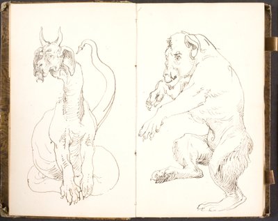 Vázlatfüzet 29. Drezda 1845-1846 alkotó: Lorenz Frølich