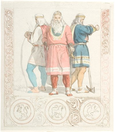 Ørvarodd, Holger Danske, Stærkodder alkotó: Lorenz Frølich