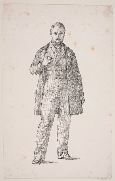L. Frølich önarcképe alkotó: Lorenz Frølich