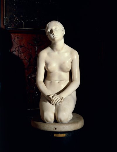 Bízz Istenben, Lorenzo Bartolini (1777-1850), márványszobor alkotó: Lorenzo Bartolini