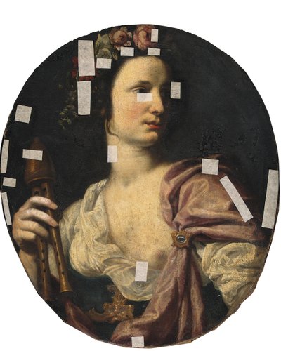 A Muse Euterpe alkotó: Lorenzo Lippi