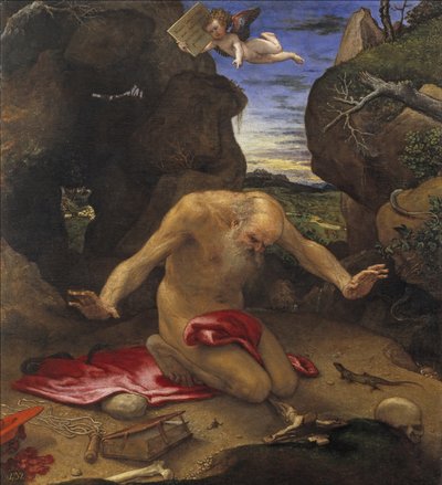 Szent Jeromos alkotó: Lorenzo Lotto