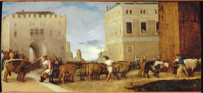 Szent Lucia ökrei alkotó: Lorenzo Lotto