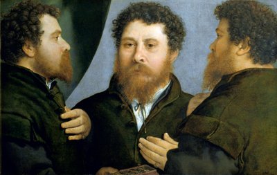 Lorenzo Lotto Goldsmith-festményének hármas portréja alkotó: Lorenzo Lotto