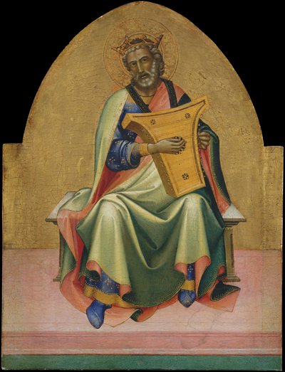 David, kb. 1408-10. alkotó: Lorenzo Monaco