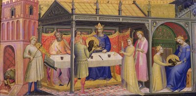 Heródes lakomája alkotó: Lorenzo Monaco