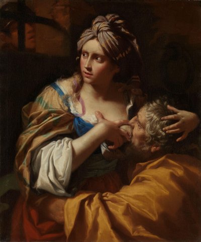 Roman Charity, 1670 körül (olaj, vászon) alkotó: Lorenzo Pasinelli