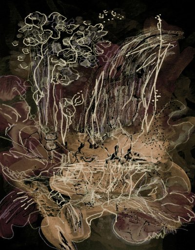 Orchid Bloom Midnight Mocha alkotó: Lori Ann Folz