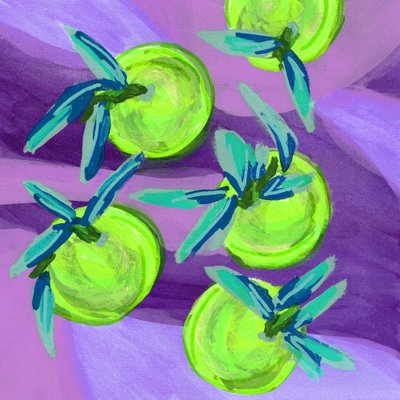 Élénkzöld lime-ok alkotó: Lori Ann Folz