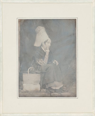 Lisieux-i nő portréja, Argentelle,1846 (fotó) alkotó: Louis Adolphe Baron Humbert de Molard