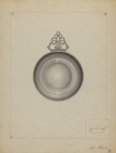 Pewter Porringer alkotó: Louis Annino