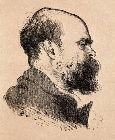Paul Verlaine portréja alkotó: Louis Anquetin