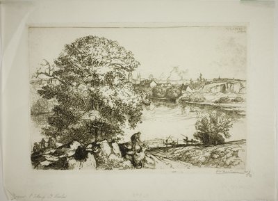 Angers, Saint-Nicolas-tó alkotó: Louis Auguste Lepère