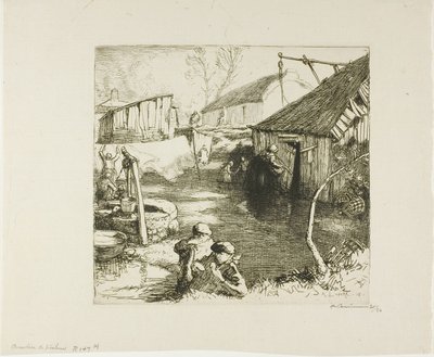 Halász negyed alkotó: Louis Auguste Lepère