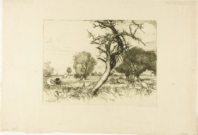 A halott almafa alkotó: Louis Auguste Lepère