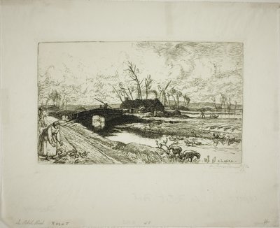 A kis híd alkotó: Louis Auguste Lepère