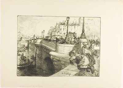 Van egy úszó hulla alkotó: Louis Auguste Lepère