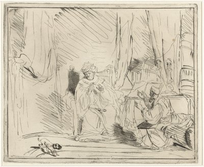 David és Nathan alkotó: Louis Bernard Coclers
