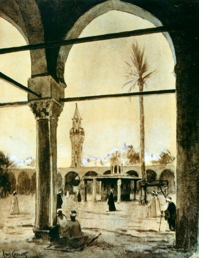 Mecset, Kairó, Egyiptom, 1928 alkotó: Louis Cabanes