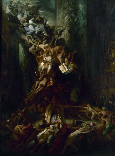 A szombat fordulója, c. 1861. alkotó: Louis Candide Boulanger