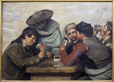 spanyolok. Louis Capdevielle (1850-1905) festménye, olaj, vászon alkotó: Louis Capdevielle