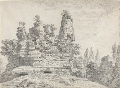 A Horatii és Curatii sírja Albanóban alkotó: Louis Chaix