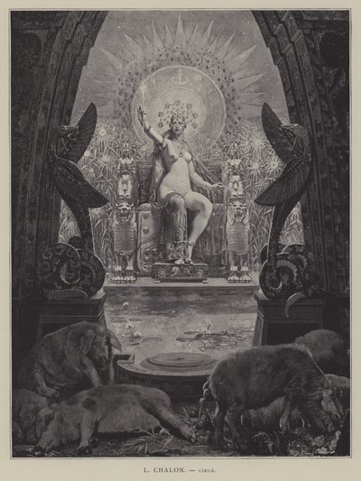 Circe alkotó: Louis Chalon