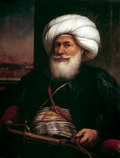Muhammad Ali pasa portréja alkotó: Louis Charles Auguste Couder