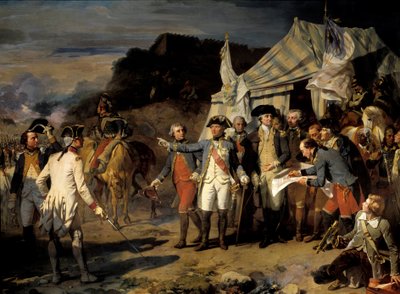 Yorktown ostroma alkotó: Louis Charles Auguste Couder