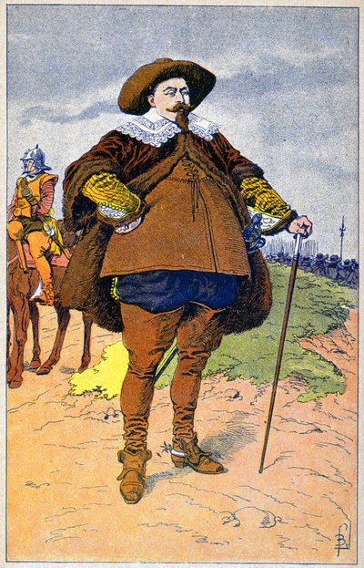 Gustave II Adolphe Svéd alkotó: Louis Charles Bombled