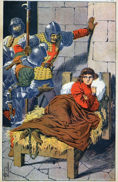 Jeanne of Arc börtönben alkotó: Louis Charles Bombled