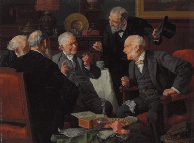 Pirítós (olaj, vászon) alkotó: Louis Charles Moeller