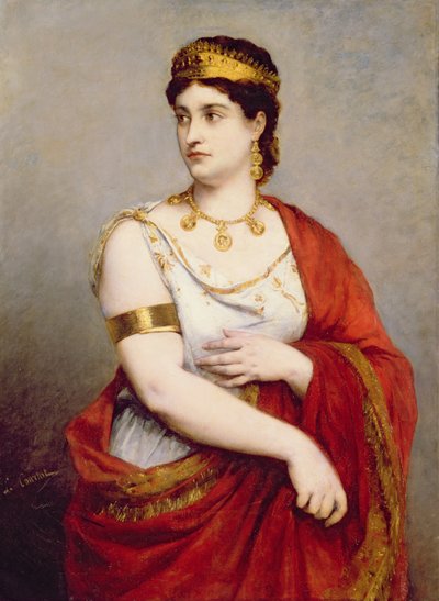 Mademoiselle George (1787-1867) portréja alkotó: Louis Courtat