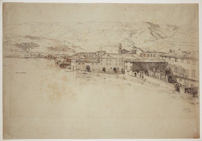 Salò a Garda-tónál alkotó: Louis Eysen