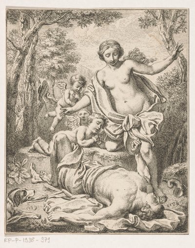 Vénusz és Adonisz alkotó: Louis Fabritius Dubourg